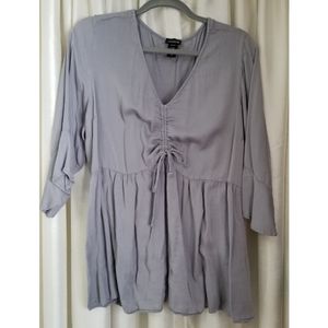 Torrid Light Gray Shirt